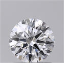 Del inventario de diamantes de laboratorio, 1.02 quilates, Redondo , Color D, claridad VS1 y certificado GIA