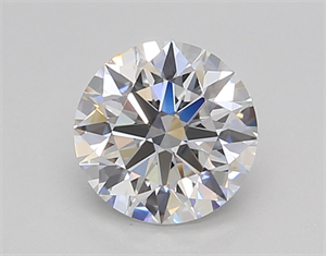 Picture of Lab Created Diamond 1.02 Carats, Round with Excellent Cut, D Color, VS1 Clarity and Certified by GIA