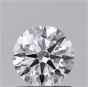 Lab Created Diamond 1.02 Carats, Round with Excellent Cut, D Color, VS1 Clarity and Certified by GIA