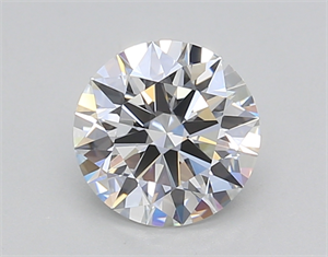 Picture of Lab Created Diamond 1.02 Carats, Round with Excellent Cut, D Color, VS1 Clarity and Certified by GIA