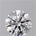 Del inventario de diamantes de laboratorio, 1.00 quilates, Redondo , Color D, claridad VVS2 y certificado GIA