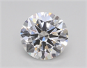 Lab Created Diamond 0.73 Carats, Round with Excellent Cut, D Color, VS1 Clarity and Certified by IGI
