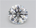 Lab Created Diamond 0.73 Carats, Round with Excellent Cut, E Color, VVS2 Clarity and Certified by IGI