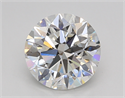 Del inventario de diamantes de laboratorio, 1.97 quilates, Redondo , Color F, claridad VS1 y certificado IGI