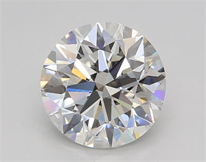 Picture of Lab Created Diamond 1.97 Carats, Round with Excellent Cut, F Color, VS1 Clarity and Certified by IGI