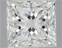 3.01 Carats, Princess I Color, VS1 Clarity and Certified by GIA