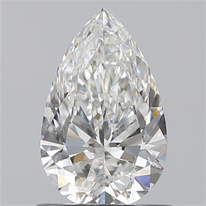 Picture of 0.70 Carats, Pear F Color, I1 Clarity and Certified by GIA