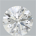 Lab Created Diamond 1.37 Carats, Round with Excellent Cut, D Color, VVS2 Clarity and Certified by IGI