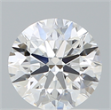 Lab Created Diamond 0.97 Carats, Round with Excellent Cut, D Color, VVS2 Clarity and Certified by IGI