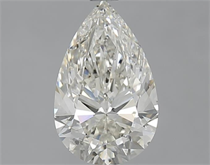 Picture of 1.71 Carats, Pear J Color, SI2 Clarity and Certified by GIA