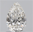 0.81 Carats, Pear I Color, VVS2 Clarity and Certified by GIA
