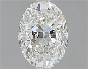 Picture of 1.20 Carats, Oval J Color, SI2 Clarity and Certified by GIA
