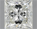 1.20 Carats, Princess L Color, SI1 Clarity and Certified by GIA