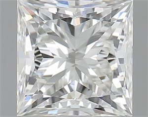 Picture of 1.00 Carats, Princess I Color, VVS1 Clarity and Certified by GIA