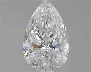 Picture of 1.21 Carats, Pear F Color, SI2 Clarity and Certified by GIA