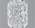 1.51 Carats, Radiant D Color, SI1 Clarity and Certified by GIA
