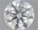 1.96 quilates, Redondo Ideal, Color D, claridad SI2 y certificado por GIA