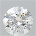 Del inventario de diamantes de laboratorio, 1.73 quilates, Redondo , Color D, claridad VVS2 y certificado IGI