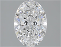 2.01 Carats, Oval E Color, SI1 Clarity and Certified by GIA