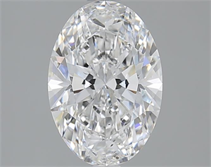 Picture of 2.01 Carats, Oval E Color, SI1 Clarity and Certified by GIA