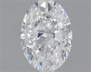 Picture of 1.00 Carats, Oval D Color, SI2 Clarity and Certified by GIA