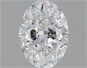1.51 Carats, Oval D Color, SI2 Clarity and Certified by GIA