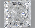 2.01 Carats, Princess F Color, VS2 Clarity and Certified by GIA