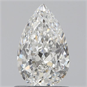 0.70 Carats, Pear G Color, VVS1 Clarity and Certified by GIA