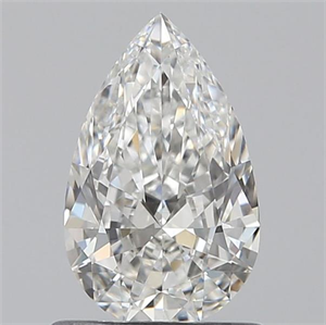 Picture of 0.70 Carats, Pear G Color, VVS1 Clarity and Certified by GIA