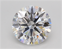 Del inventario de diamantes de laboratorio, 4.03 quilates, Redondo , Color E, claridad VVS2 y certificado GIA