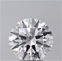 Del inventario de diamantes de laboratorio, 5.02 quilates, Redondo , Color F, claridad VS1 y certificado GIA
