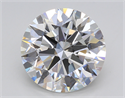 Del inventario de diamantes de laboratorio, 5.02 quilates, Redondo , Color F, claridad VS1 y certificado GIA