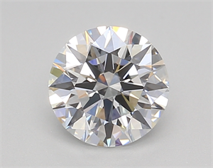 Picture of Lab Created Diamond 1.02 Carats, Round with Excellent Cut, D Color, VS1 Clarity and Certified by GIA