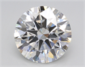 Del inventario de diamantes de laboratorio, 5.02 quilates, Redondo , Color F, claridad VS1 y certificado GIA