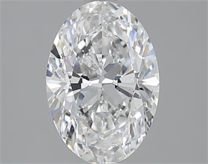 Picture of 2.01 Carats, Oval E Color, SI1 Clarity and Certified by GIA