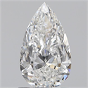 0.80 Carats, Pear E Color, VS1 Clarity and Certified by GIA