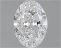 1.00 Carats, Oval E Color, SI2 Clarity and Certified by GIA