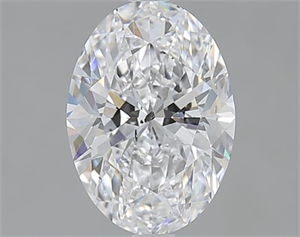 Picture of 1.50 Carats, Oval D Color, SI2 Clarity and Certified by GIA