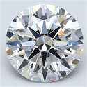 Del inventario de diamantes de laboratorio, 3.02 quilates, Redondo , Color E, claridad VS2 y certificado GIA