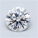 Lab Created Diamond 1.18 Carats, Round with Excellent Cut, E Color, VS1 Clarity and Certified by GIA