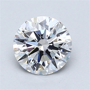 Picture of Lab Created Diamond 1.18 Carats, Round with Excellent Cut, E Color, VS1 Clarity and Certified by GIA