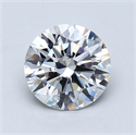 Lab Created Diamond 2.62 Carats, Round with Excellent Cut, F Color, SI1 Clarity and Certified by GIA