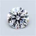 Del inventario de diamantes de laboratorio, 0.92 quilates, Redondo , Color D, claridad VS2 y certificado IGI