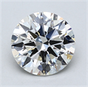 Del inventario de diamantes de laboratorio, 3.05 quilates, Redondo , Color F, claridad SI1 y certificado GIA