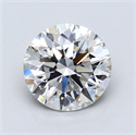 Lab Created Diamond 2.93 Carats, Round with Excellent Cut, F Color, VS2 Clarity and Certified by GIA