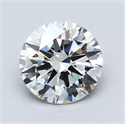 Lab Created Diamond 3.04 Carats, Round with Excellent Cut, E Color, VS2 Clarity and Certified by GIA