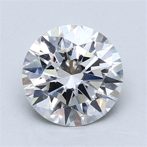Picture of Lab Created Diamond 2.09 Carats, Round with Excellent Cut, E Color, SI1 Clarity and Certified by GIA