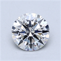 Del inventario de diamantes de laboratorio, 1.16 quilates, Redondo , Color E, claridad VS2 y certificado GIA