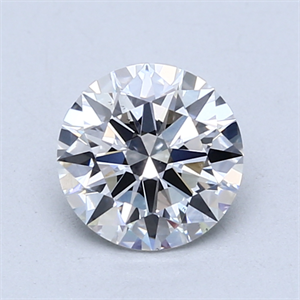 Picture of Lab Created Diamond 1.16 Carats, Round with Excellent Cut, E Color, VS2 Clarity and Certified by GIA