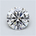 Lab Created Diamond 2.02 Carats, Round with Excellent Cut, E Color, SI1 Clarity and Certified by GIA